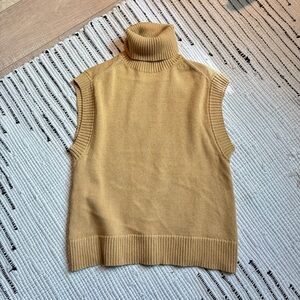 The Cotton Sleeveless Turtleneck by Everlane